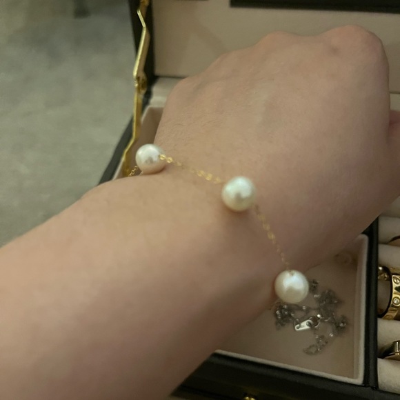 Authentic Southsea Pearls (Classic White) 18K gold setting - Picture 1 of 3